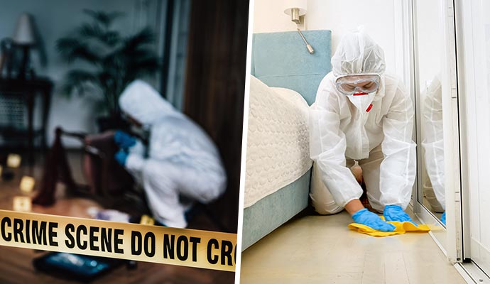 More of our biohazard cleanup & restoration services