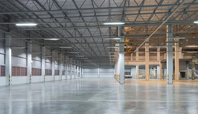 Clean commercial space