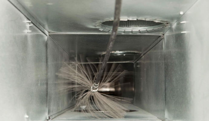 Professional air duct cleaning service
