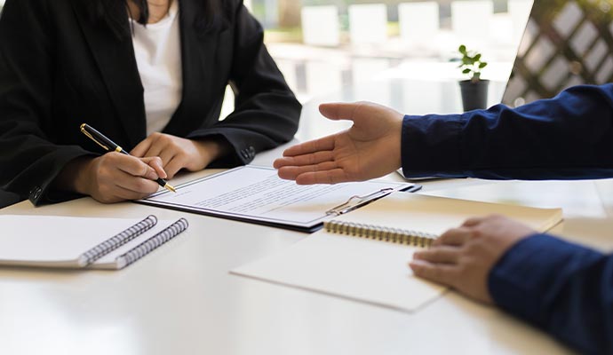 Commercial services insurance claim consultation