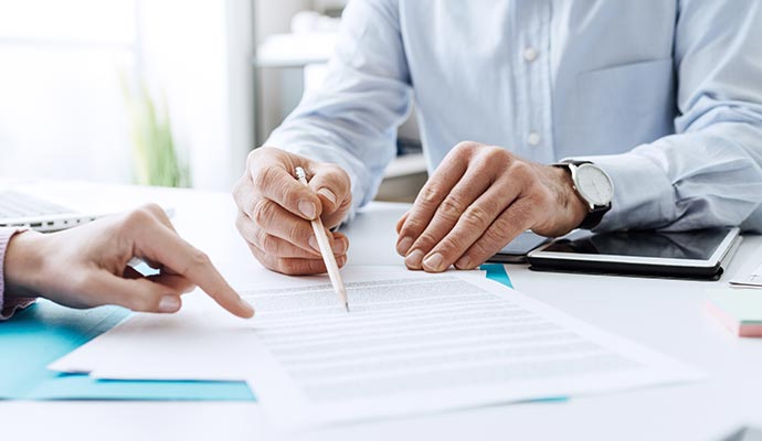 Commercial services insurance claim consultation