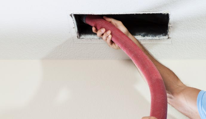 Duct vent cleaning